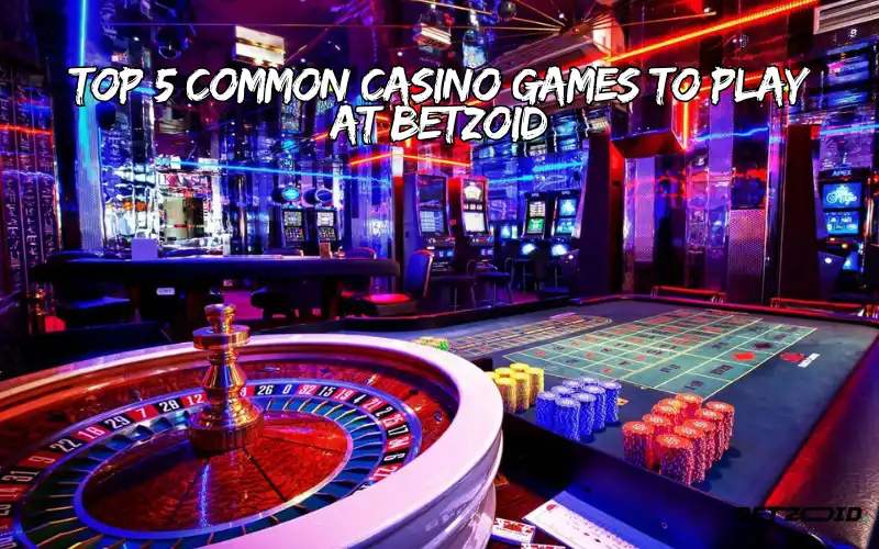 common casino games