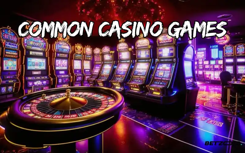common casino games