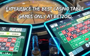 casino table games