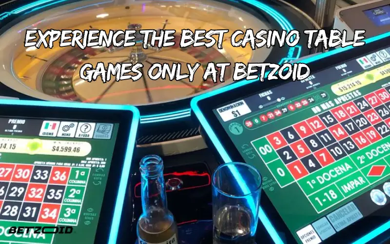 casino table games